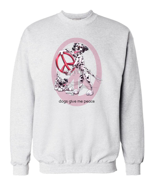 Dalmatian - Peace Dogs - Sweatshirt