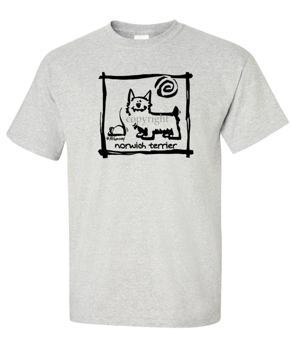 Norwich Terrier - Cavern Canine - T-Shirt