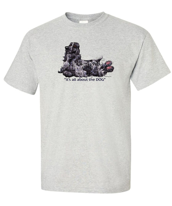 English Cocker Spaniel - All About The Dog - T-Shirt