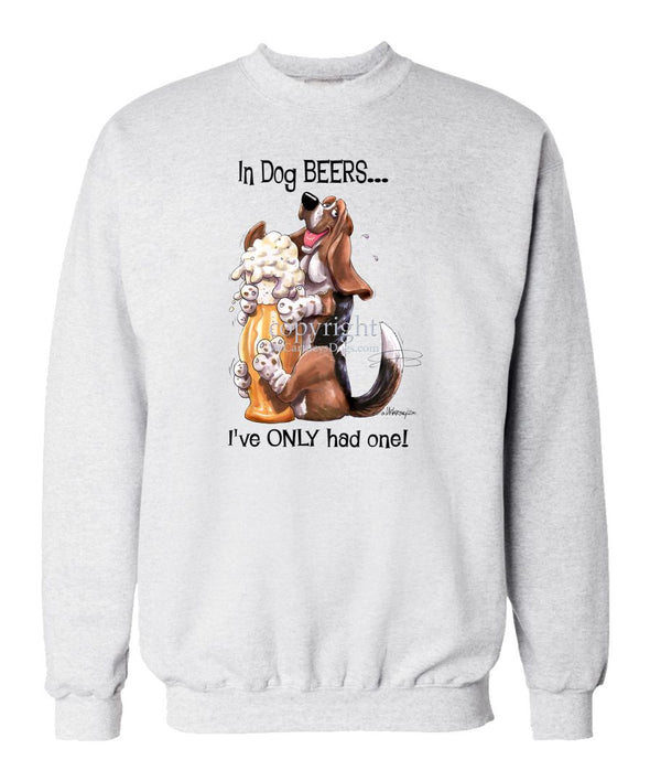 Basset Hound - Dog Beers - Sweatshirt