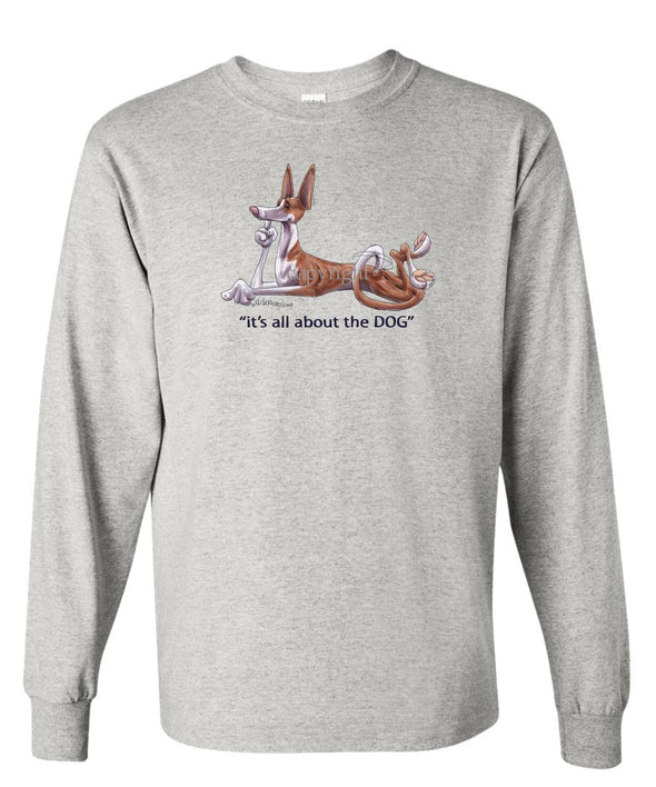 Ibizan Hound - All About The Dog - Long Sleeve T-Shirt