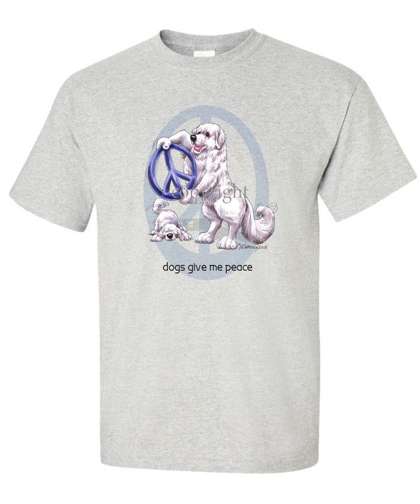 Great Pyrenees - Peace Dogs - T-Shirt