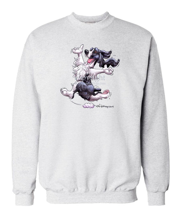 English Springer Spaniel - Happy Dog - Sweatshirt