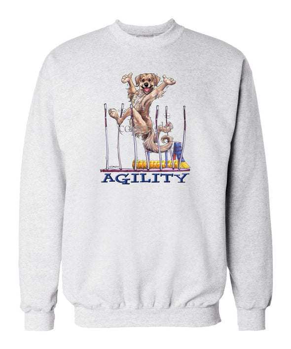 Golden Retriever - Agility Weave II - Sweatshirt