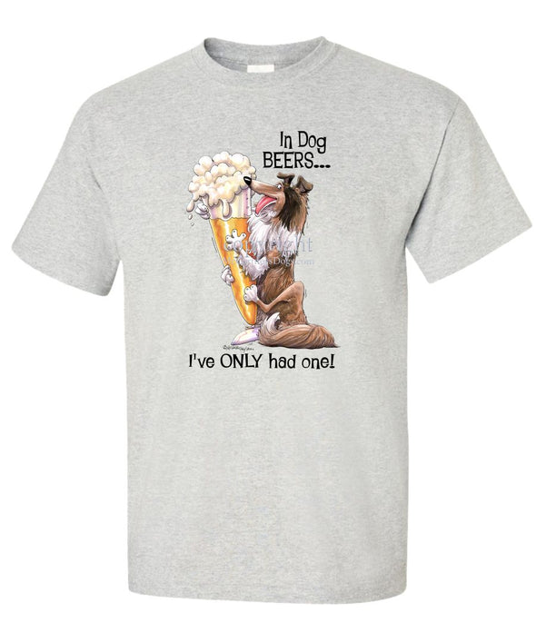 Collie - Dog Beers - T-Shirt