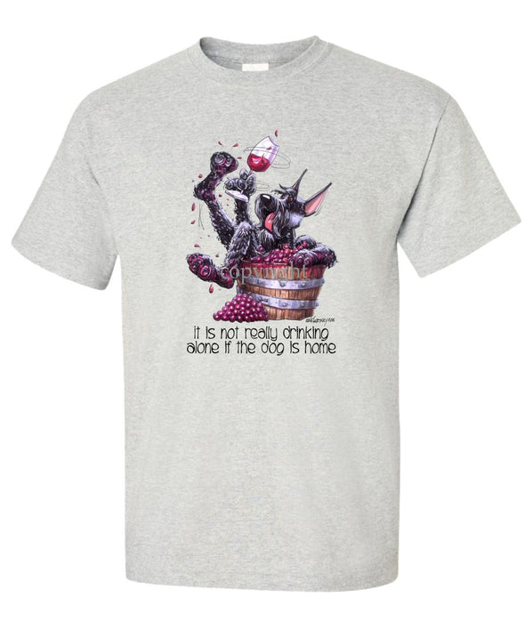 Giant Schnauzer - It's Not Drinking Alone - T-Shirt