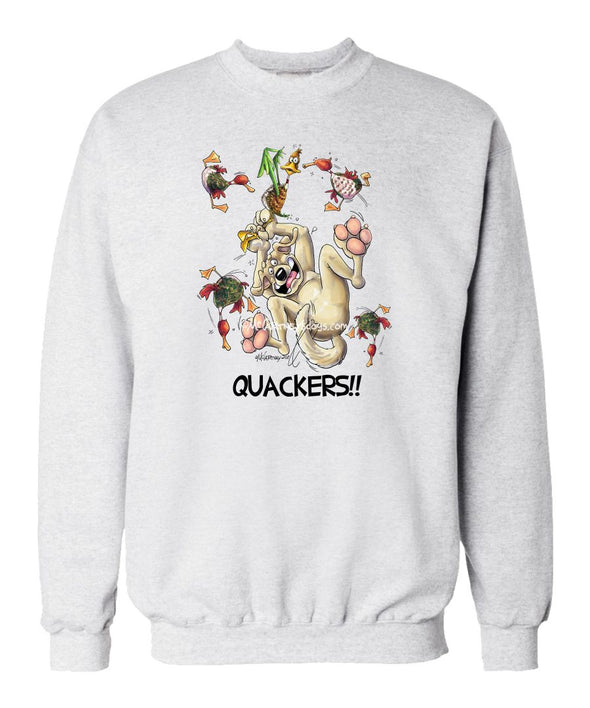 Labrador Retriever  Yellow - Quackers - Mike's Faves - Sweatshirt