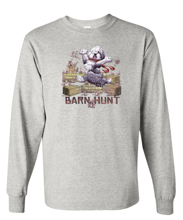 Old English Sheepdog - Barnhunt - Long Sleeve T-Shirt