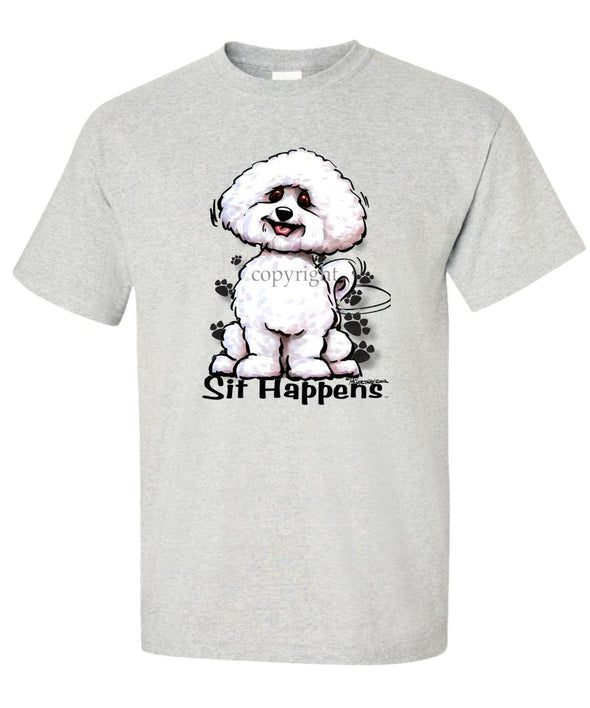 Bichon Frise - Sit Happens - T-Shirt