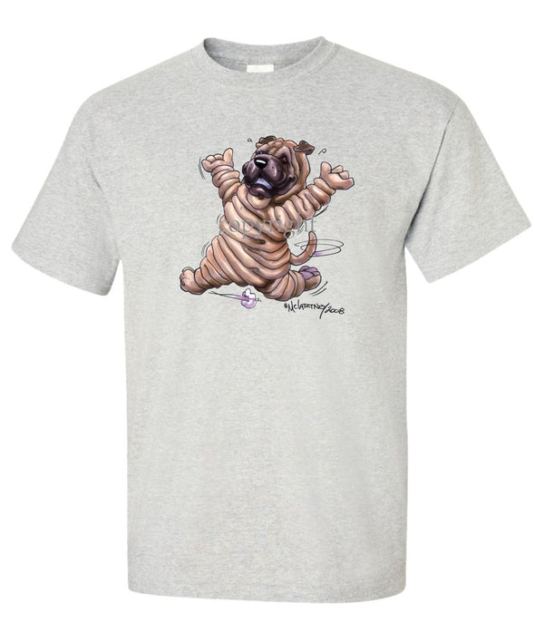 Shar Pei - Happy Dog - T-Shirt