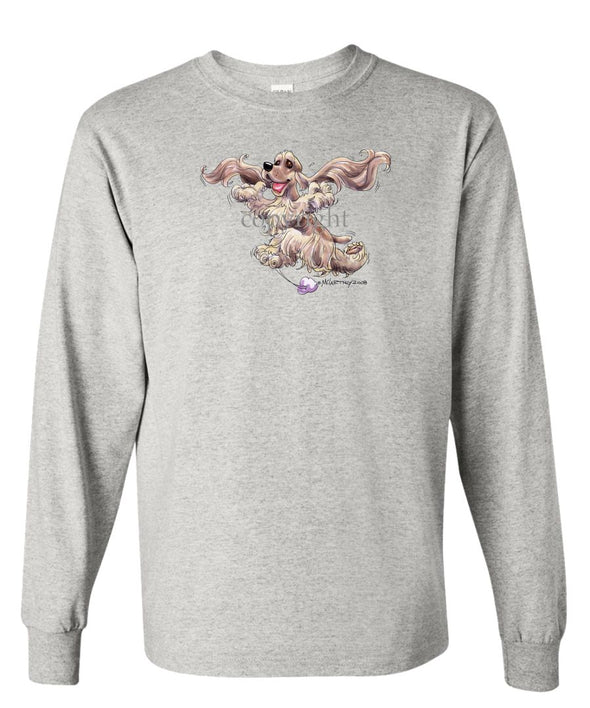 Cocker Spaniel - Happy Dog - Long Sleeve T-Shirt