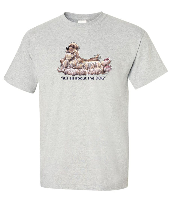 Cocker Spaniel - All About The Dog - T-Shirt