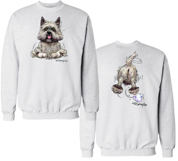 Cairn Terrier - Coming and Going - Sweatshirt (Double Sided)