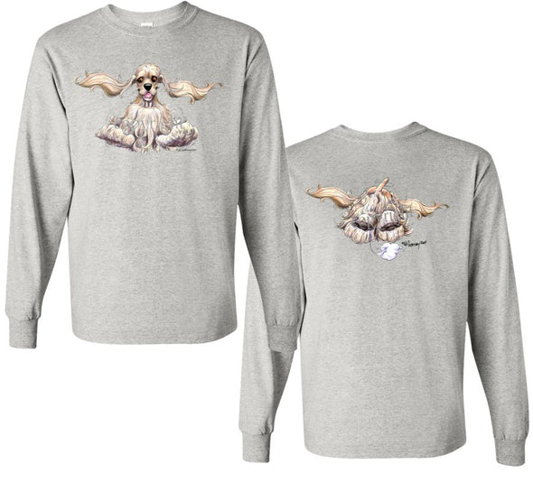 Cocker Spaniel - Coming and Going - Long Sleeve T-Shirt (Double Sided)