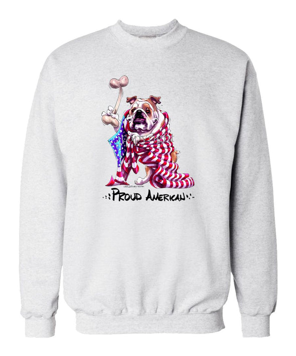 Bulldog - Proud American - Sweatshirt