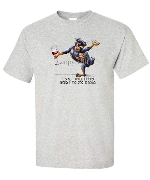 Rottweiler - It's Drinking Alone 2 - T-Shirt