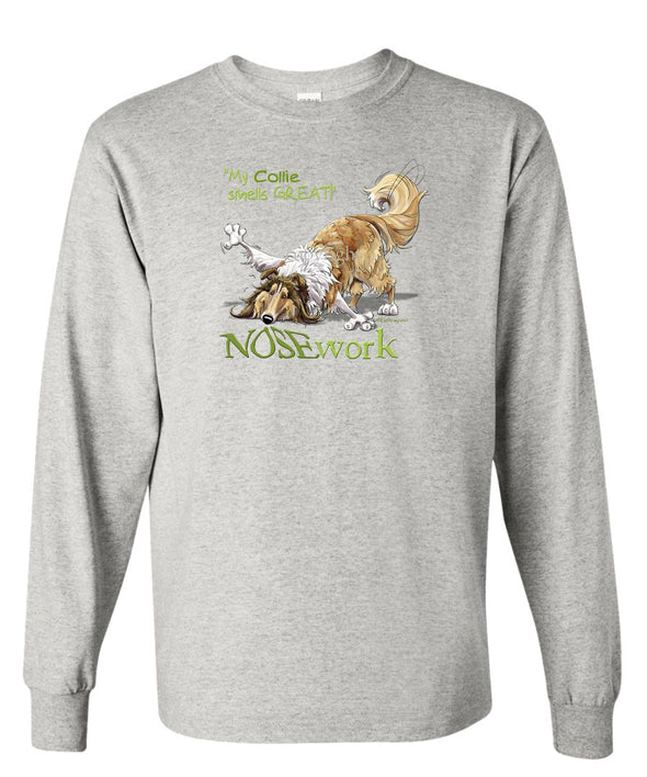 Collie - Nosework - Long Sleeve T-Shirt