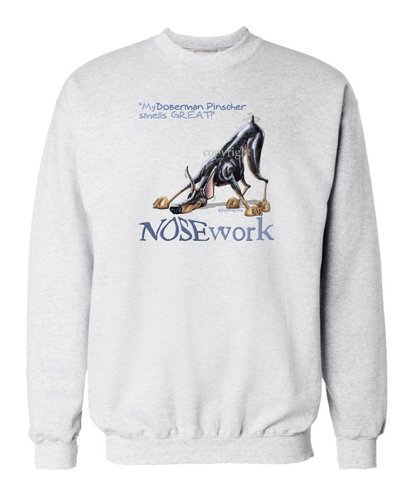 Doberman Pinscher - Nosework - Sweatshirt