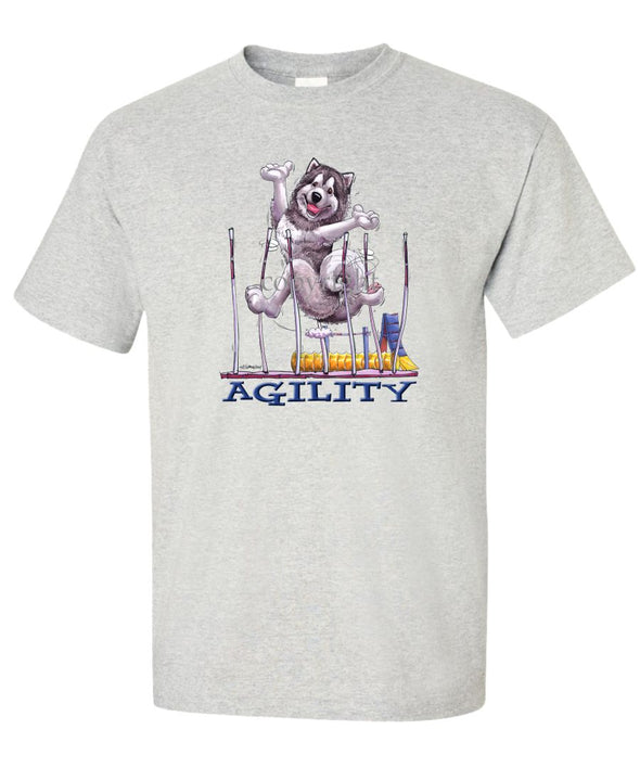 Alaskan Malamute - Agility Weave II - T-Shirt