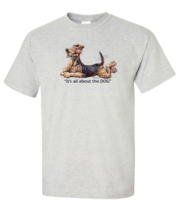 Airedale Terrier - All About The Dog - T-Shirt