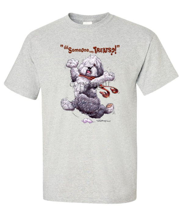 Old English Sheepdog - Treats - T-Shirt