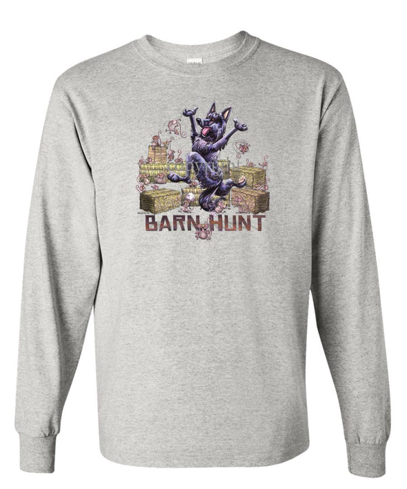 Belgian Sheepdog - Barnhunt - Long Sleeve T-Shirt