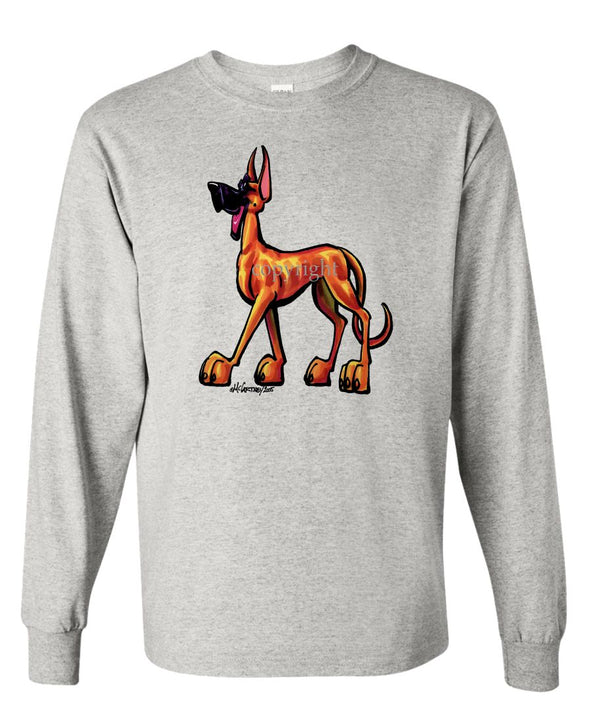 Great Dane - Cool Dog - Long Sleeve T-Shirt