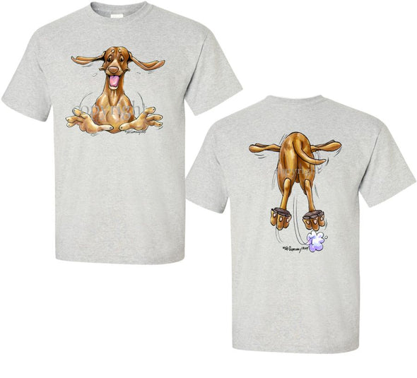 Vizsla - Coming and Going - T-Shirt (Double Sided)