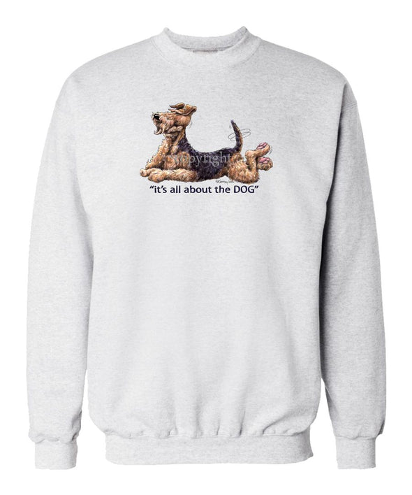 Airedale Terrier - All About The Dog - Sweatshirt