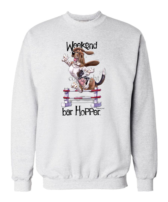 Basset Hound - Weekend Barhopper - Sweatshirt