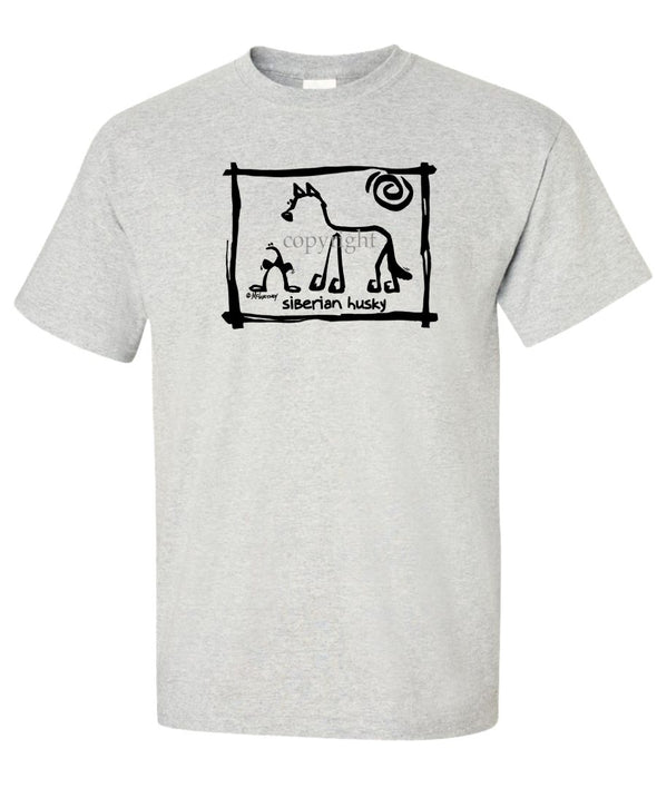 Siberian Husky - Cavern Canine - T-Shirt