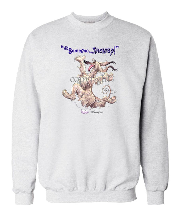 Afghan Hound - Treats - Sweatshirt