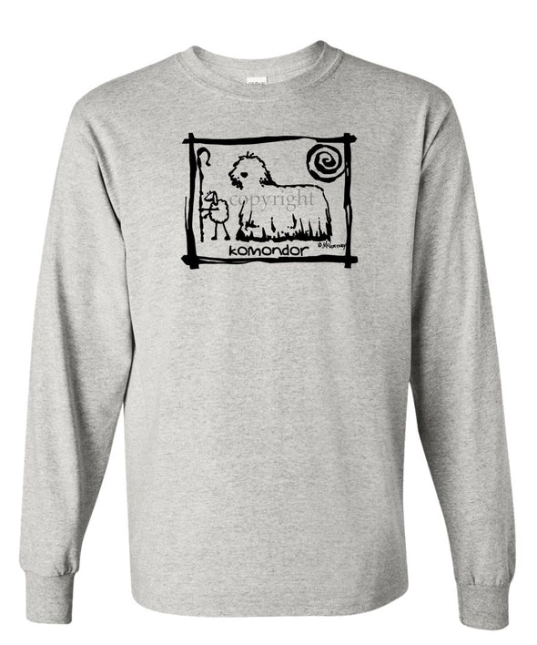 Komondor - Cavern Canine - Long Sleeve T-Shirt
