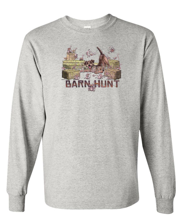 Border Terrier - Barnhunt - Long Sleeve T-Shirt