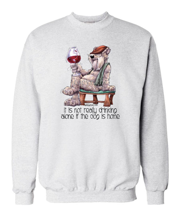 Soft Coated Wheaten - It's Not Drinking Alone - Sweatshirt