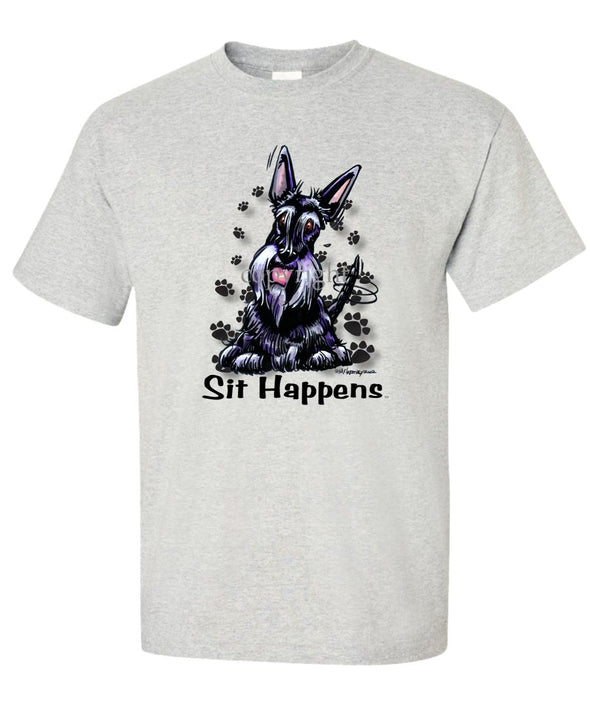Scottish Terrier - Sit Happens - T-Shirt