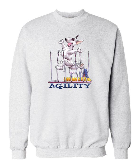 Bull Terrier - Agility Weave II - Sweatshirt