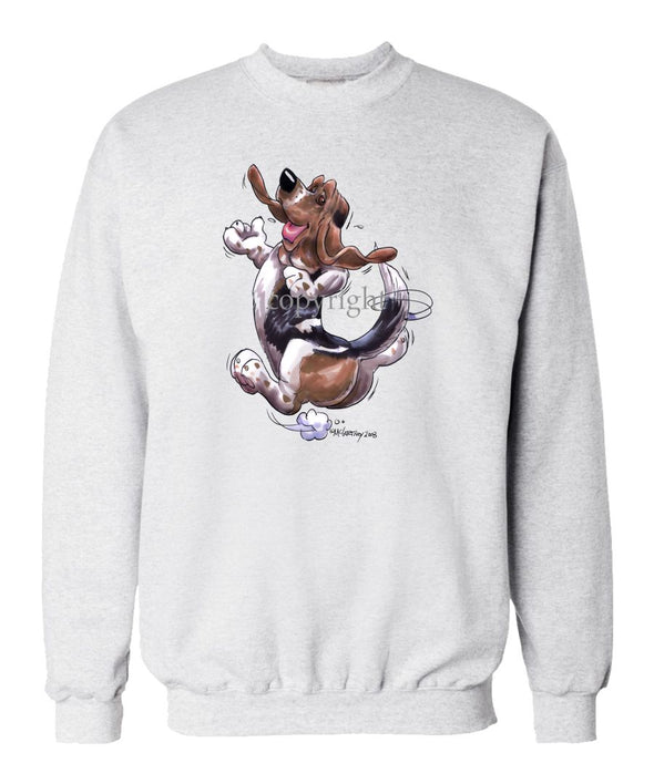 Basset Hound - Happy Dog - Sweatshirt