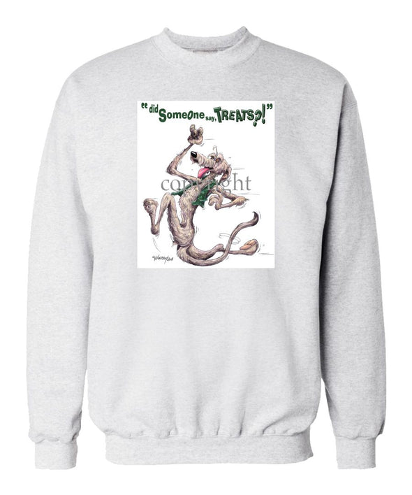 Irish Wolfhound - Treats - Sweatshirt
