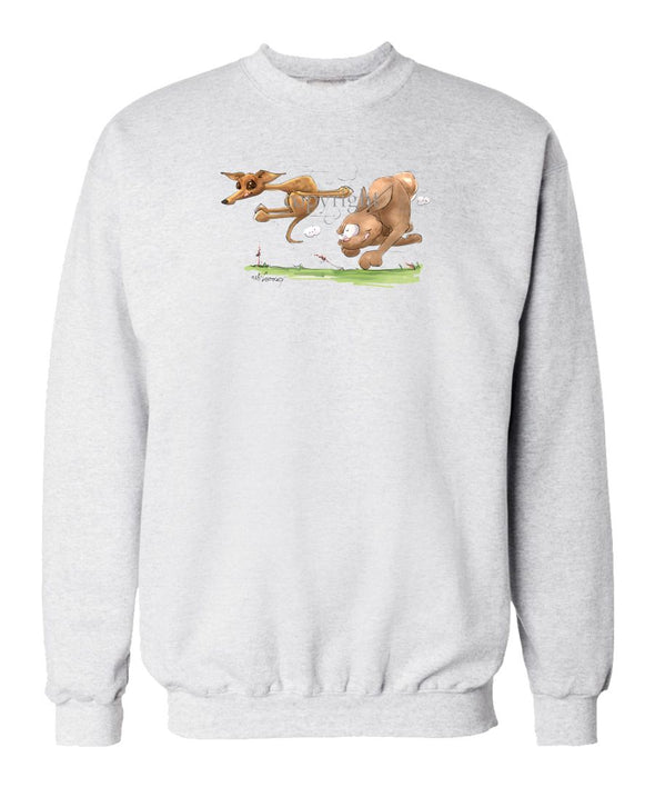 Italian Greyhound - Vintage - Caricature - Sweatshirt