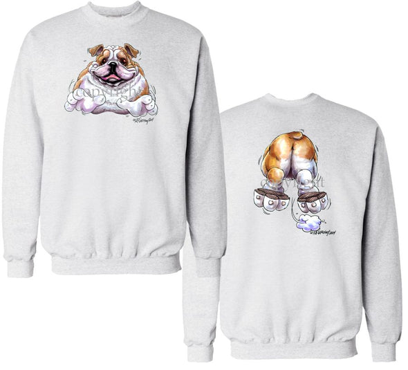 Bulldog - Coming and Going - Sweatshirt (Double Sided)