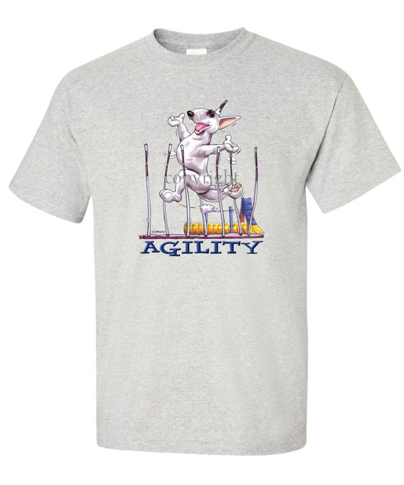 Bull Terrier - Agility Weave II - T-Shirt