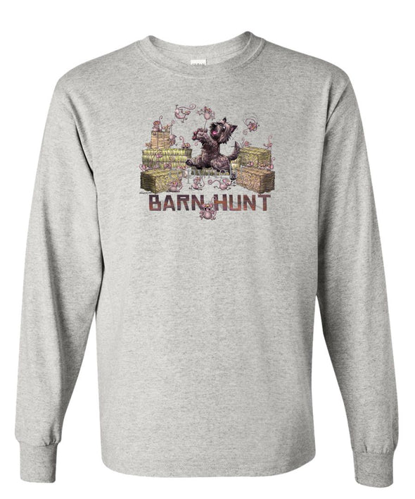 Cairn Terrier - Barnhunt - Long Sleeve T-Shirt