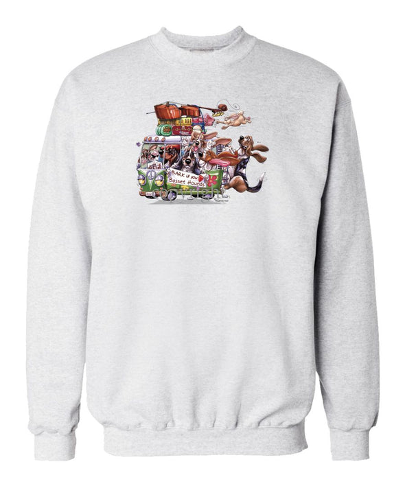Basset Hound - Bark If You Love Dogs - Sweatshirt