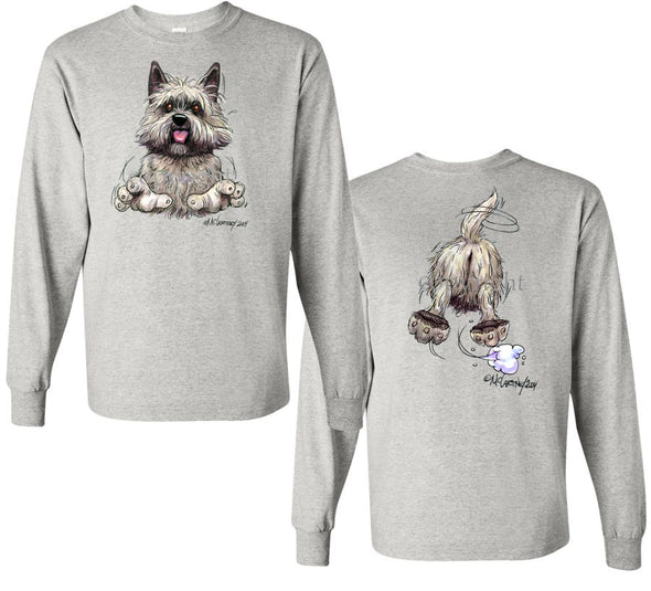 Cairn Terrier - Coming and Going - Long Sleeve T-Shirt (Double Sided)