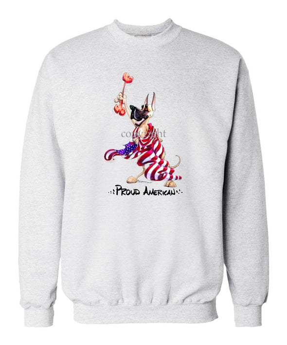 Great Dane - Proud American - Sweatshirt