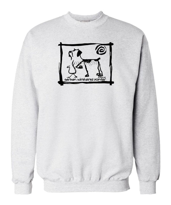 German Wirehaired Pointer - Cavern Canine - Sweatshirt