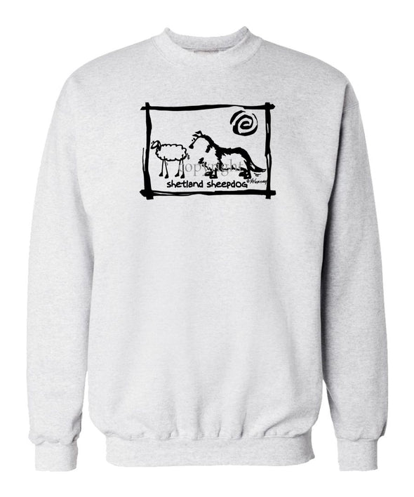 Shetland Sheepdog - Cavern Canine - Sweatshirt