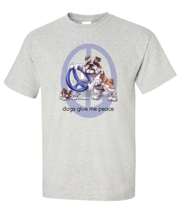 Bulldog - Peace Dogs - T-Shirt