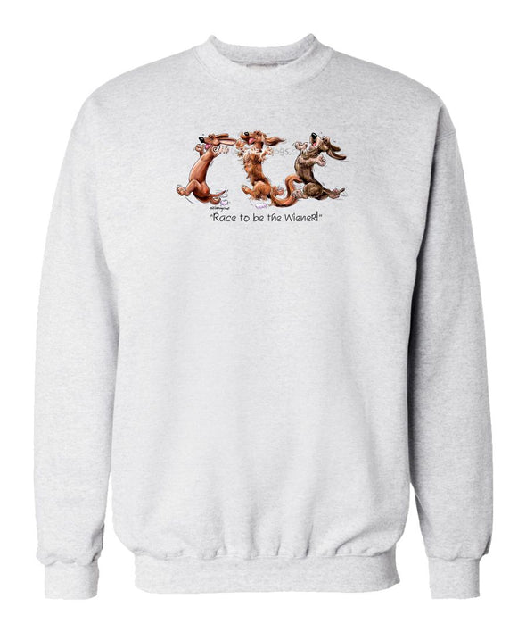 Dachshund - Race To Be The Wiener - Mike's Faves - Sweatshirt